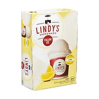 Lindy's Homemade Italian Lemon Ice Cups, 6 Count