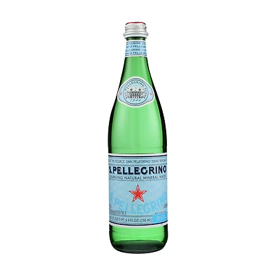 S.Pellegrino Sparkling Natural Mineral Water, 25.3 fl. oz.