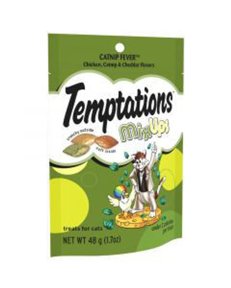 Temptations Mixups Soft and Savory Cat Treats - Catnip Fever Flavor, 1.7 oz