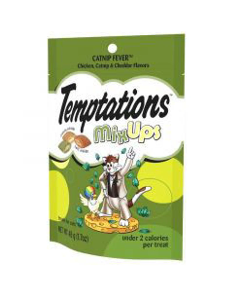 Temptations Mixups Soft and Savory Cat Treats - Catnip Fever Flavor, 1.7 oz