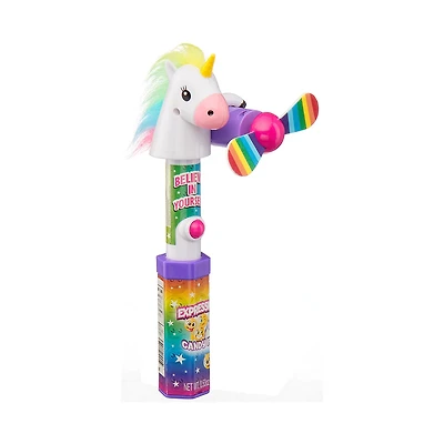 CandyRific Expressions Unicorn Candy Fan, 0.53 oz