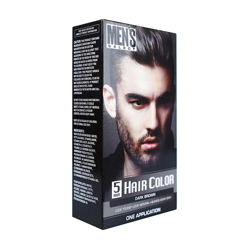 Men's Select Hair Color, Dark Brown