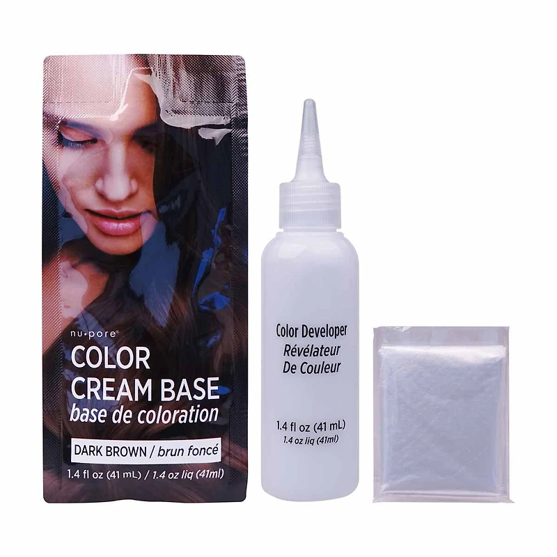 Nu-Pore Hair Color, Dark Brown