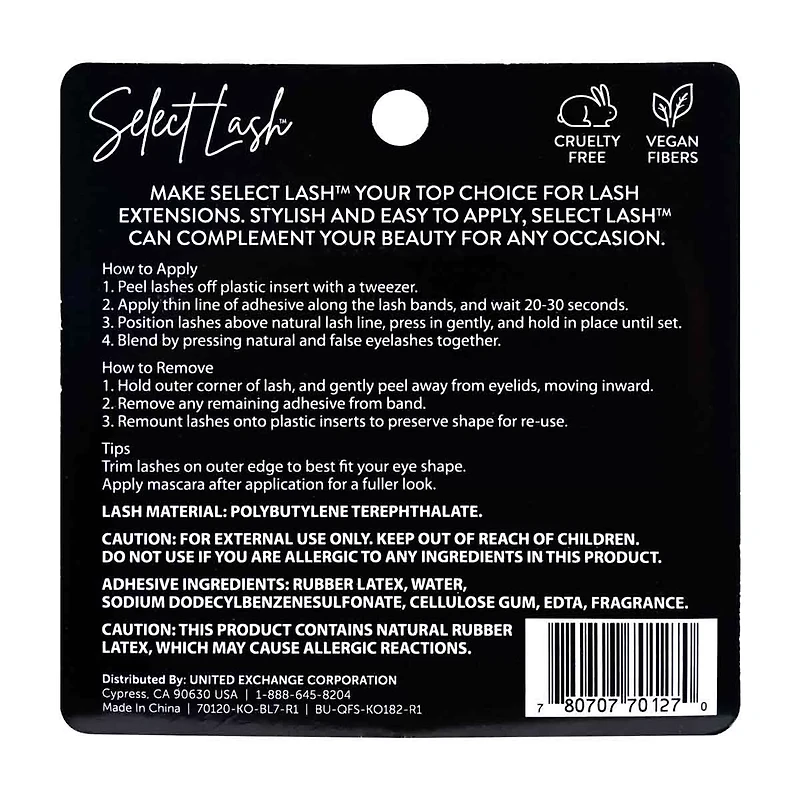 Select Lash Eyelashes, Flairs