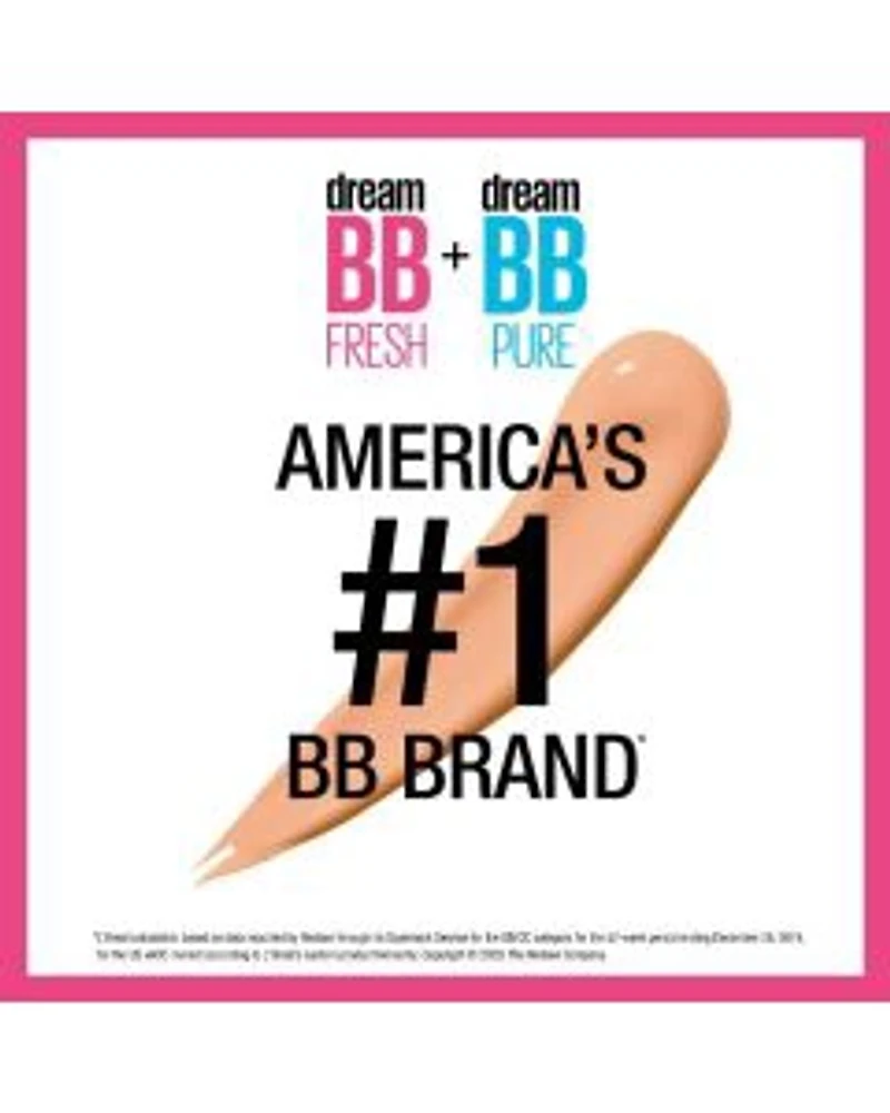 Maybelline Dream Fresh BB Cream 8 in 1 Skin Perfector, Deep