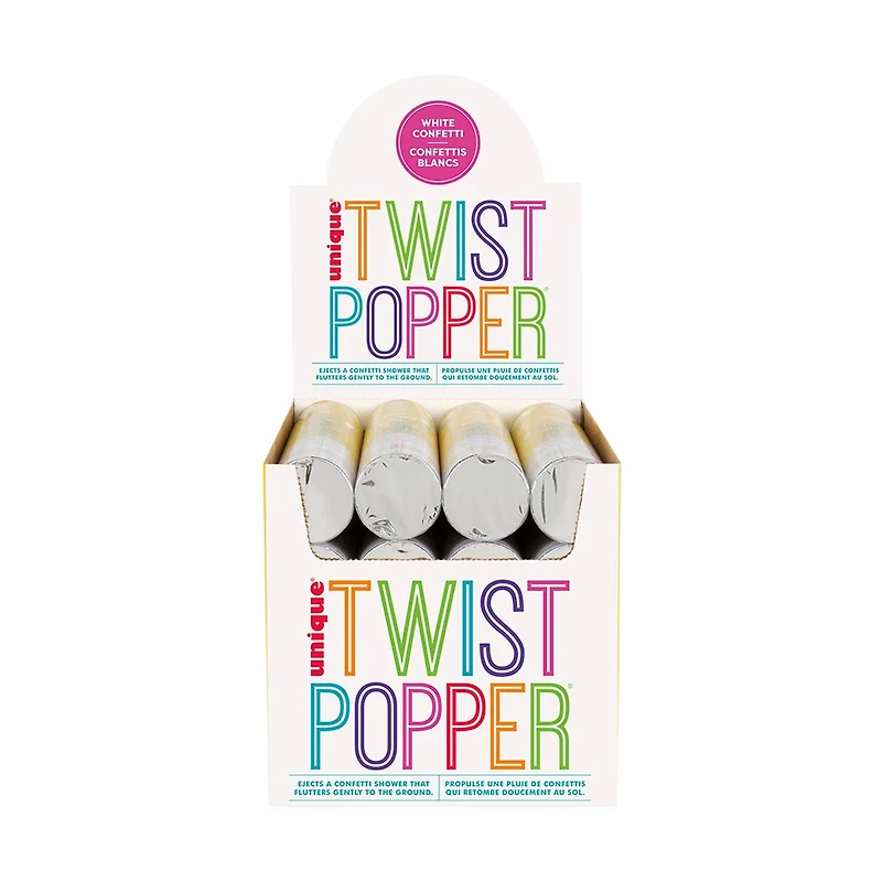 White Confetti Cannon