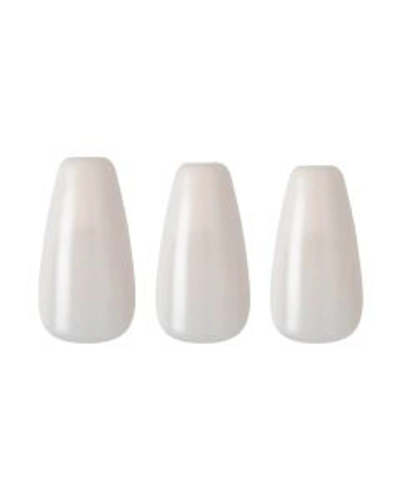 Kiss Acrylic Nude French Nails, Remembrance, 24 ct