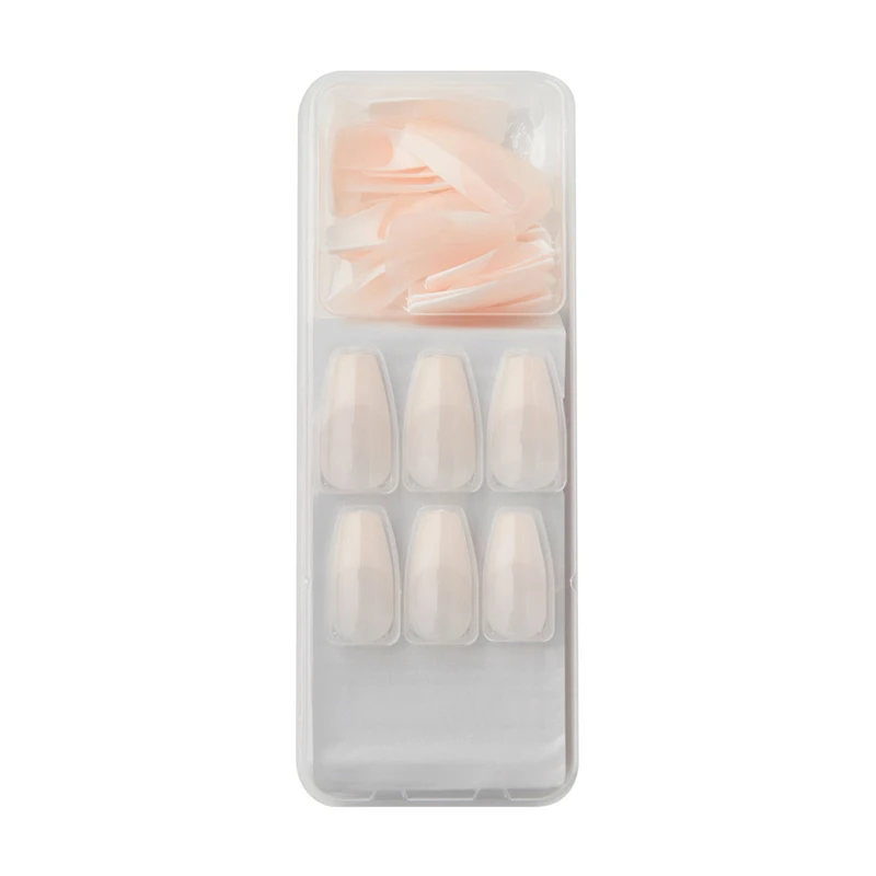 Kiss Acrylic Nude French Nails, Remembrance, 24 ct