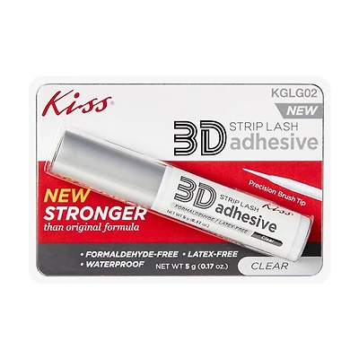 Kiss 3D Strip Lash Adhesive, Clear