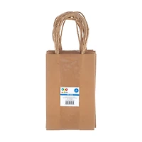 Gift Bags, Brown, 10 Pack