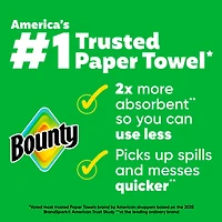 Bounty Paper Towels Select-A-Size White, 2 Double Rolls, 82 Sheets Per Roll