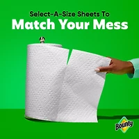 Bounty Paper Towels Select-A-Size White, 2 Double Rolls, 82 Sheets Per Roll