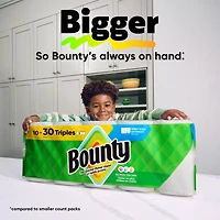 Bounty Paper Towels Select-A-Size White, 2 Double Rolls, 82 Sheets Per Roll