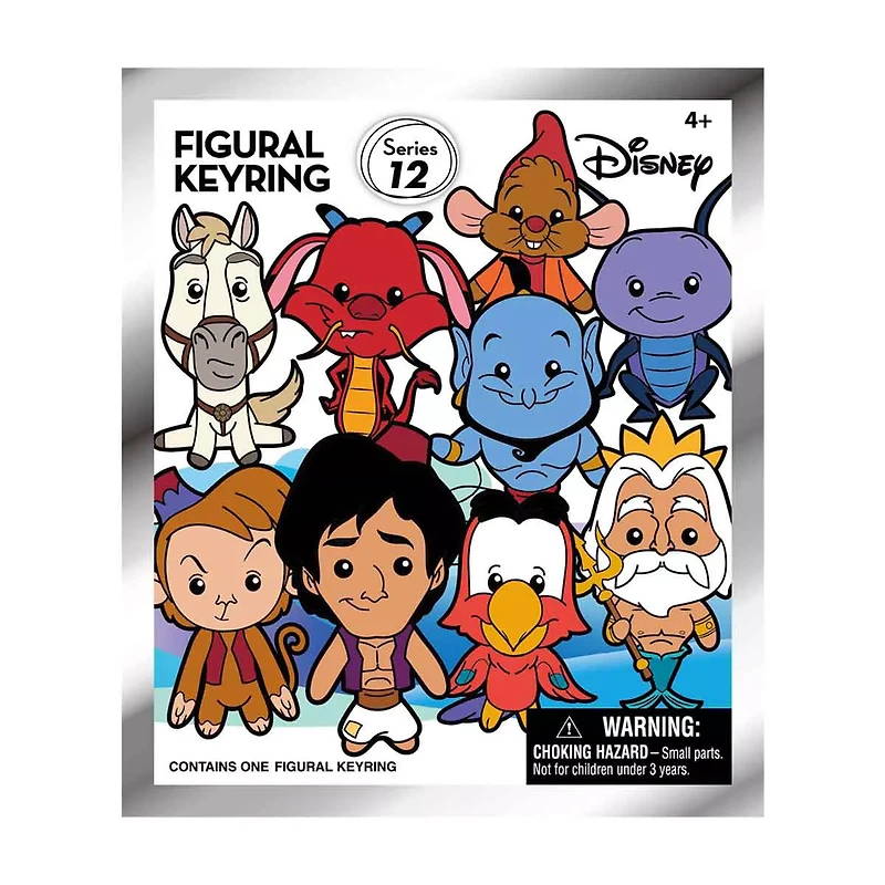 Disney Series 12 3D Foam Figural Keyring in Blind Bag