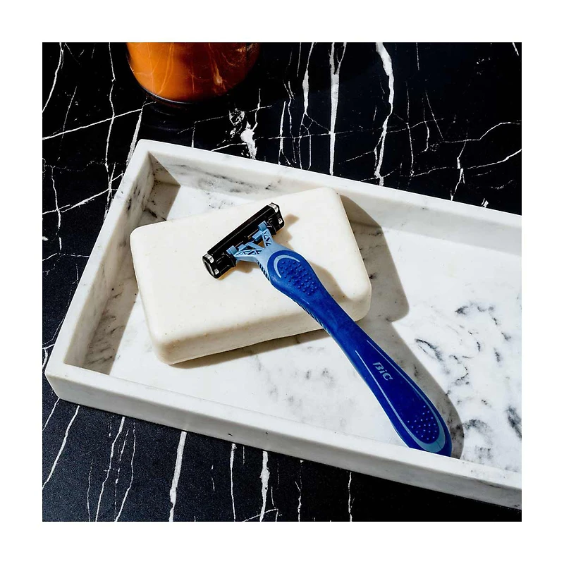 BIC Flex 3 Titanium Men's Disposable Razors, 3 ct