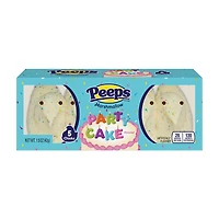 PEEPS Marshmallow Party Cake Chicks, 1.5 oz