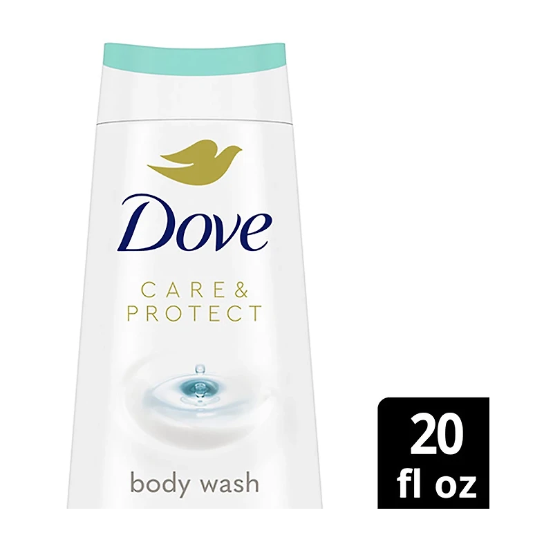 Dove Care & Protect Antibacterial Body Wash, 20 fl oz
