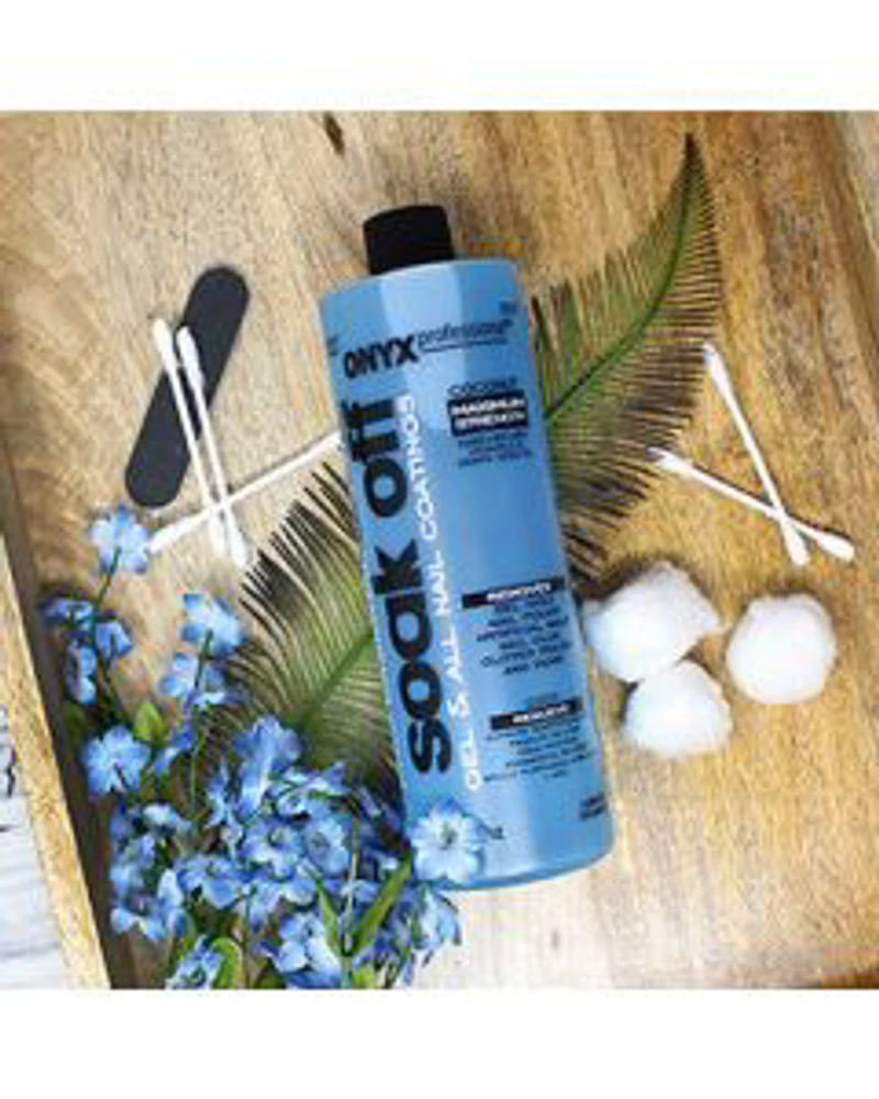 Onyx Pro Nail Polish Remover Gel-Soak Off, 16 oz
