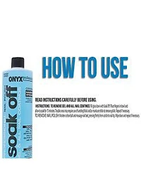 Onyx Pro Nail Polish Remover Gel-Soak Off, 16 oz