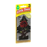 Little Trees Air Fresheners - Rose Thorn, 3 ct