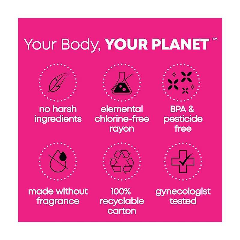 U by Kotex Click Compact Multipack Tampons, Regular/Super/Super Plus, Unscented, 30 Count