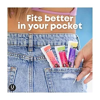 U by Kotex Click Compact Multipack Tampons, Regular/Super/Super Plus, Unscented, 30 Count