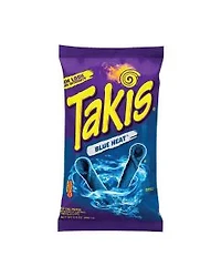 Takis Blue Heat Rolled Tortilla Chips - Hot Chili Pepper, 9.9 oz