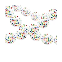 321 Party! Confetti Linking Balloons, 15 Count