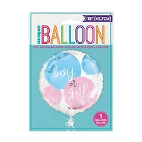 18-in. Foil Gender Reveal Party Balloon
