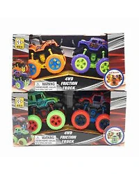 4WD Friction Trucks, 2 ct, Assorted
