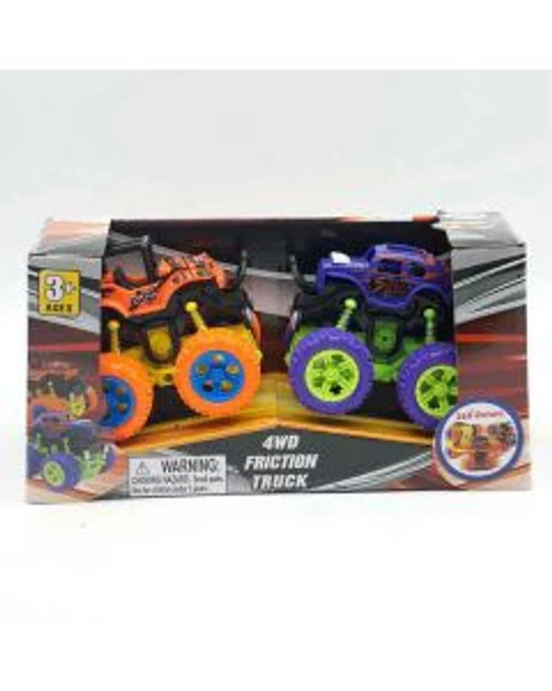 4WD Friction Trucks, 2 ct, Assorted