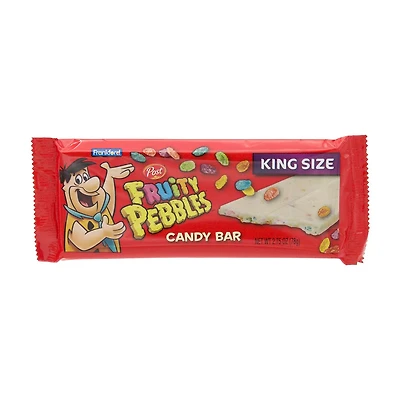 Fruity Pebbles King Size White Candy Bar, 2.75 oz