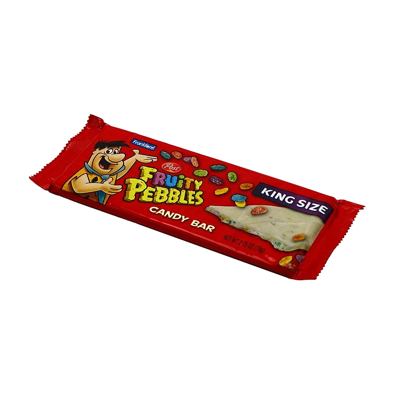 Fruity Pebbles King Size White Candy Bar, 2.75 oz