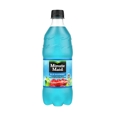 Minute Maid Blue Raspberry Bottle, 20 fl oz