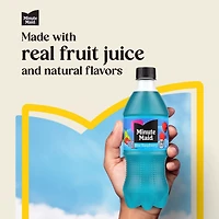 Minute Maid Blue Raspberry Juice Drink Bottle, 20 fl oz