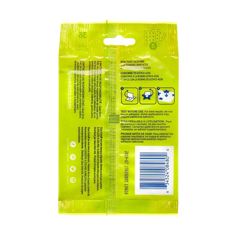 Glue Dots Adhesives, 36 Count
