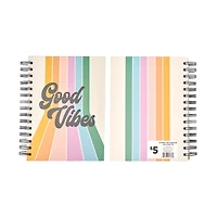 150-Sheet Spiral Bound Motivational Notebook, 6 x 8 in.