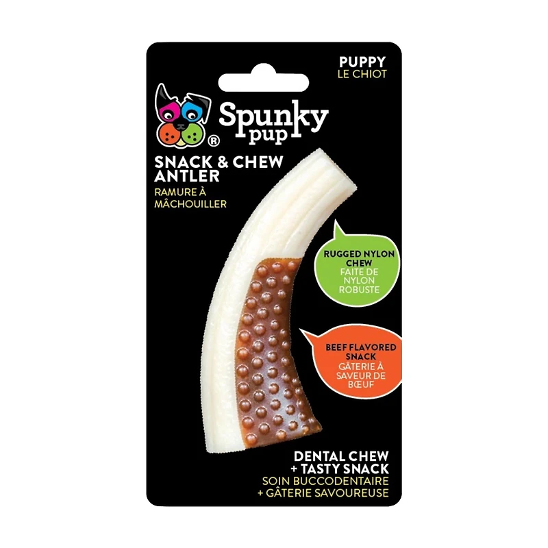 Spunky Pup Snack & Chew Antler