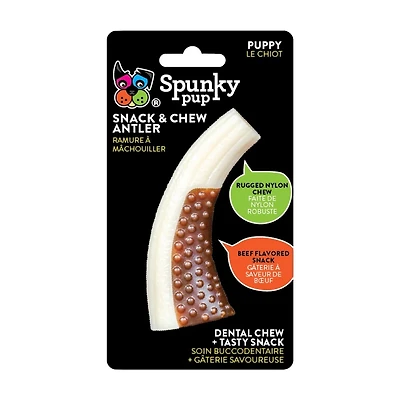 Spunky Pup Snack & Chew Antler