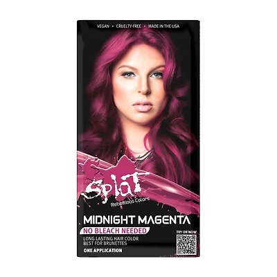 Splat Midnight Hair Color, Magenta, 6 oz