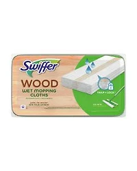 Swiffer Sweeper Wet Wood Floor Mopping Cloth Refills for Floor Mopping and Clean