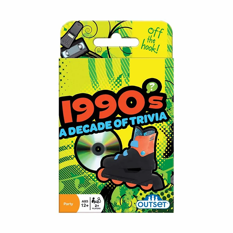 1990's A Decade of Trivia Card Game