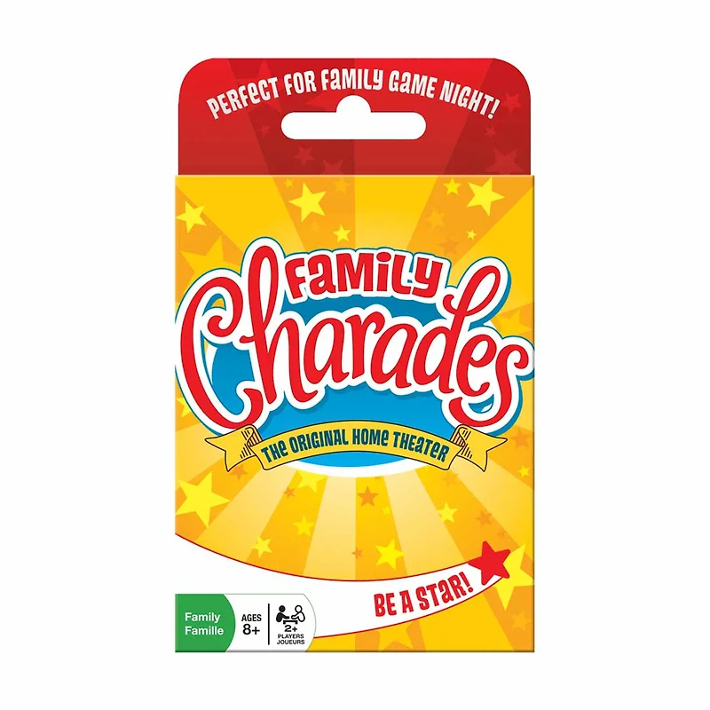 Classic Family Charades The Original Home Theater Card Game