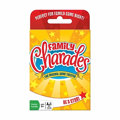 Classic Family Charades The Original Home Theater Card Game
