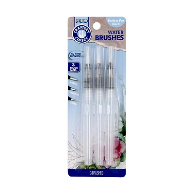 ArtSkills Crafter's Closet Watercolor Water Paint Brushes, 3 ct