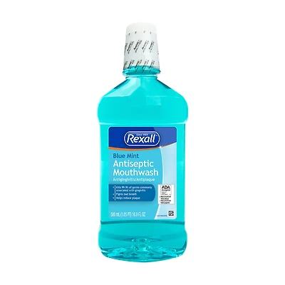 Rexall Blue Mint Mouthwash 500mL