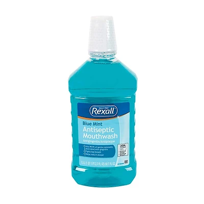 Rexall Blue Mint Mouthwash, 1.5L