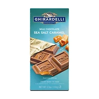 Ghirardelli Milk Chocolate Sea Salt Caramel Bar, 3.5 oz.