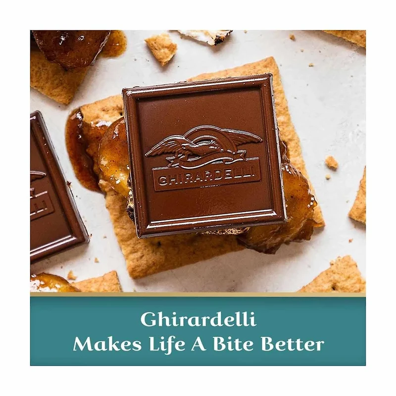 Ghirardelli Milk Chocolate Sea Salt Caramel Squares, 5.3 oz