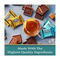 Ghirardelli Milk Chocolate Sea Salt Caramel Squares, 5.3 oz